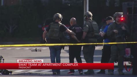 SWAT team on the scene at Fremont apartment complex